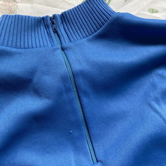 Vintage blue mock neck tank - Picture 2 of 3